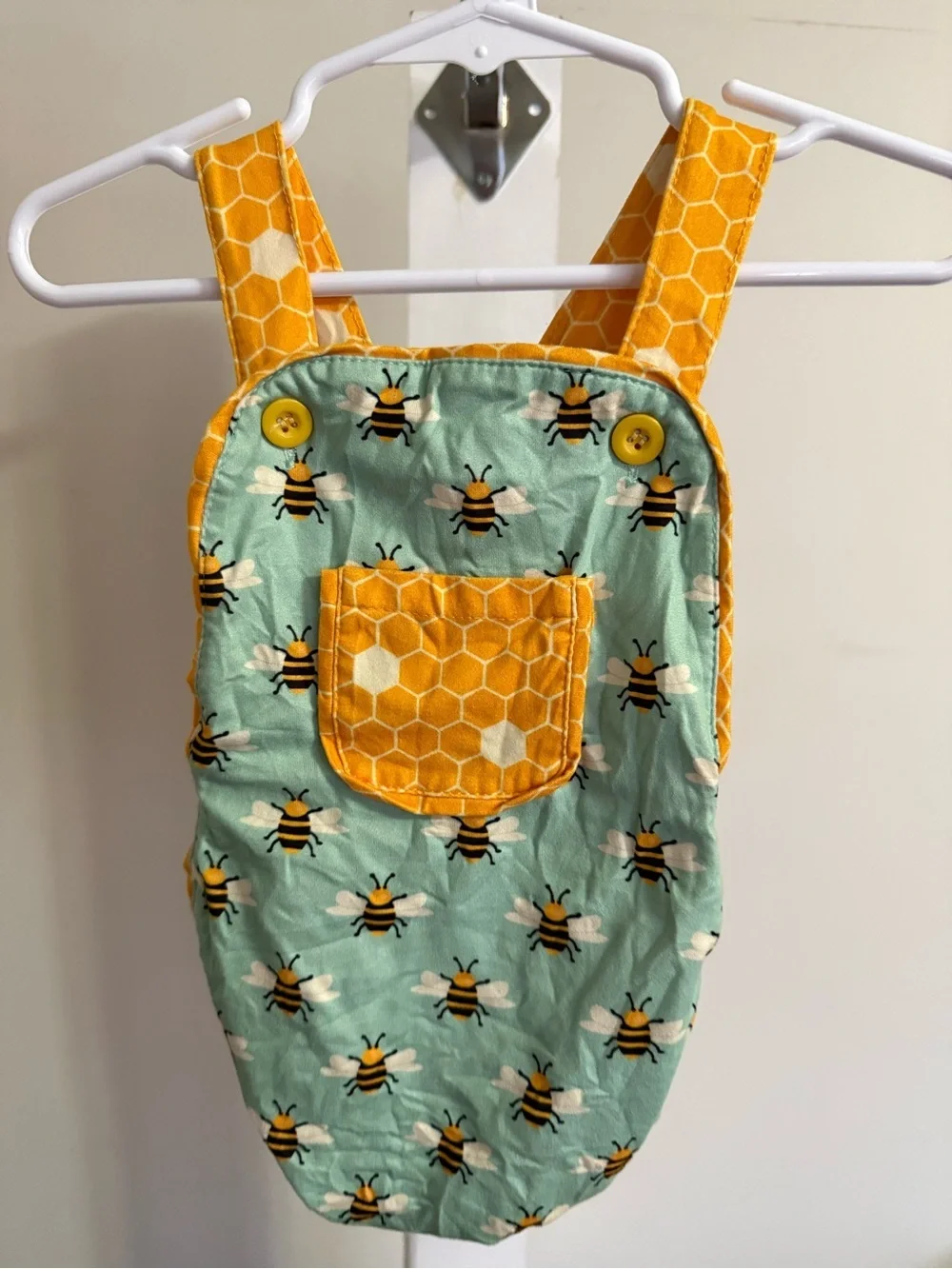 Sassy Stitches Bumblebee Romper